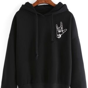 Black Logo Sweatshirt